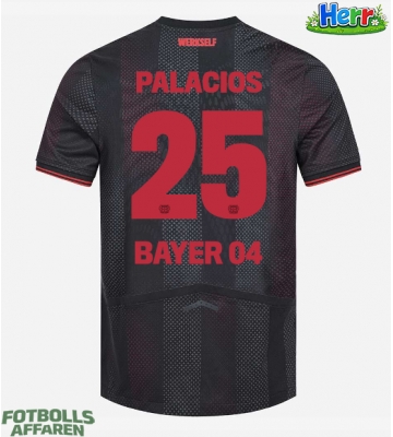 Bayer Leverkusen Exequiel Palacios #25 Hemmatröja 2025-26 Kortärmad